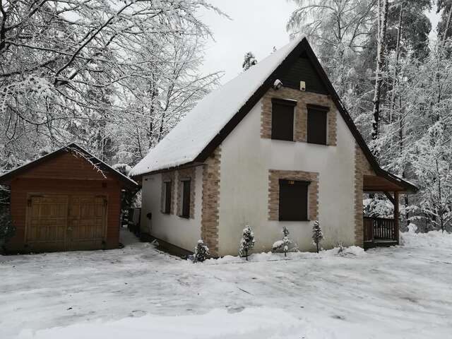 Дома для отпуска Piękny domek do wynajęcia w Bogaczewie nad jeziorem Narie Моронг-25