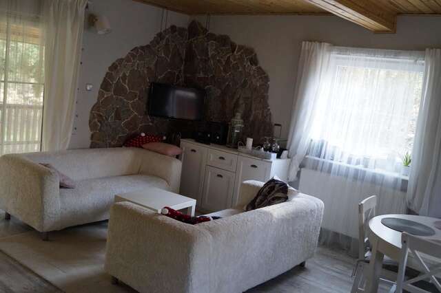 Дома для отпуска Piękny domek do wynajęcia w Bogaczewie nad jeziorem Narie Моронг-11